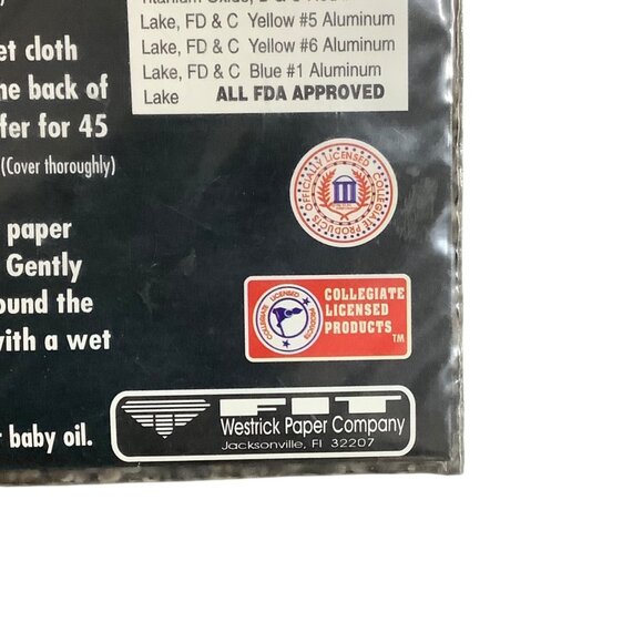 The Ohio State University Colorburst Temporary Tattoos  Safe & Non-Toxic - Picture 3 of 4